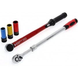 GEDORE red Wheel change set, 3-pc. set, Complete, Tool case for car mechanics, Tyre change, R69003000