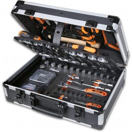 Beta Tools Beta 2056E/I-20 Tools, Tool Case, Screwdrivers, Combined, Compass, Hex Wrench Set