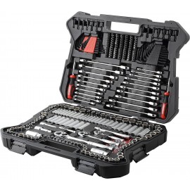 STARWORK True Mechanic™ 303-Piece Mechanics Tool Set and Socket Set, Professional, SAE/Metric