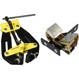 Strong Hand Tools, Pipe Alignment Clamp, with Quick Acting Screws, CPA60 & Magtab Jumbo Magnetic tab Holder, MNT15