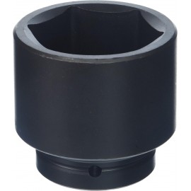 SK Hand Tool 85697 1-Inch Drive Standard Impact Socket, 3-1/8-Inch