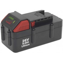 Sealey CP26BP 26V 4Ah Li-ion Power Tool Battery for CP2612 and CP2634