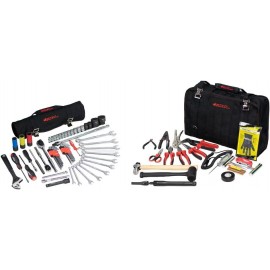 BOXO USA Heavy Duty Off-Road Tool Bag Roll & 80 Piece Tool Set PA916 - Adventure Repair Tools