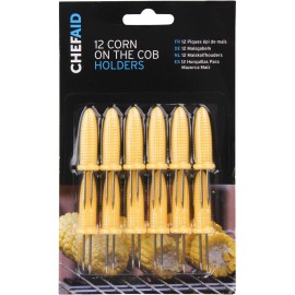 Chef Aid Corn Cob Forks, Pack of 12