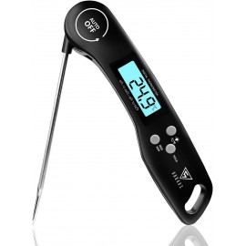 DOQAUS Digital Meat Thermometer, Instant Read Food Thermometer with Ba