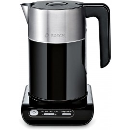 Bosch Styline TWK8633GB Variable Temperature Cordless Kettle, 1.5 Litr