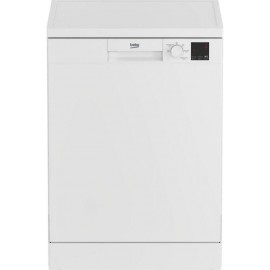 Beko DVN05C20W Full Size Dishwasher - White - 13 Place Settings, (Pack