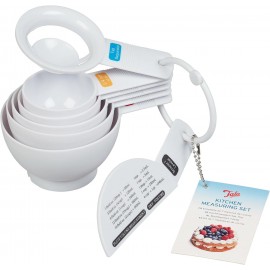 Tala Kitchen Measuring Set, In White Plastic and contains 7 Measuring