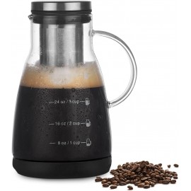 Beowanzk 960ml Iced Coffee Makers Machine, Filter Cold Brew Espresso M