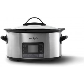 Crock-Pot MyTime Technology 6 Quart Programmable Slow Cooker and Food