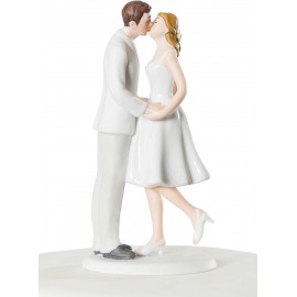 Wedding Collectibles Adorable Leg Pop Wedding Bride And Groom Cake Top