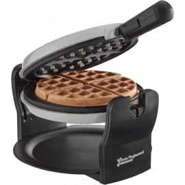 Cooks Professional Belgian Waffle Maker | Rotary Electric Waffle Maker