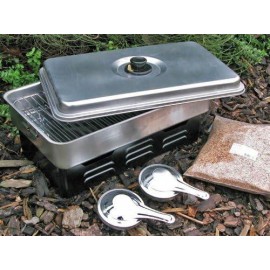 FFT Outdoor Smoker Oven - Outdoor fish Meat Smoker Camping BBQ Fishing