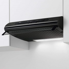 Zanussi ZHT611N 60 cm Visor Cooker Hood - Black