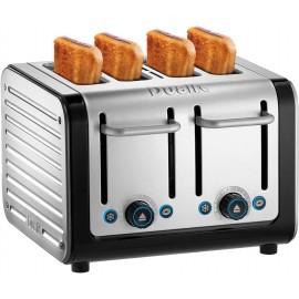 Dualit 46505 Architect 4 Slice Toaster | Brushed Stainless Steel with