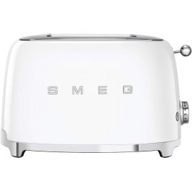 Smeg TSF01WHUK Retro Style 2 Slice Toaster - White