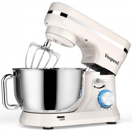 Vospeed Stand Mixer Dough Blender, 5 QT 1000W Food Mixer Electric Cake