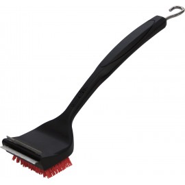 Char-Broil 140533 - 2-in-1 Cool-Clean Grill Cleaning Brush and Scraper