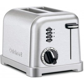 Cuisinart CPT-160 Metal Classic 2-Slice Toaster, Brushed Stainless