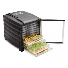 Buffalo 10 Tray Food Dehydrator with Timer and Door 480X362X415mm - Ne