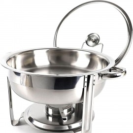 Aspect Round Chafing Dish Buffet Set - 4.5Liter (30Cm Diameter) - Stai