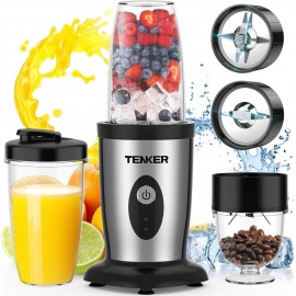 TENKER Personal Blender for Shakes and Smoothies, 850W Smoothie Blende