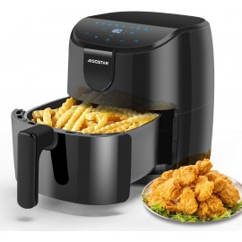 Aigostar Air Fryer 4L Air Fryers Oven with 8 Presets, Shake Reminder,