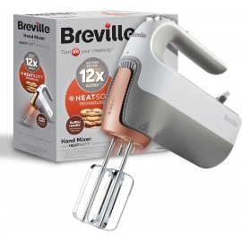 Breville HeatSoft Electric Hand Mixer | Warms Butter for Better Result