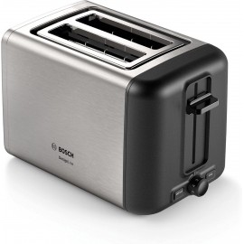 Bosch DesignLine TAT3P420GB 2 Slot Stainless Steel Toaster with variab