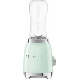 Smeg PBF01PGUK Retro 50’s Style Personal Blender, 2 x Bottles-To-Go, 2