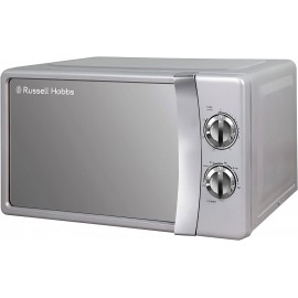 Russell Hobbs RHMM701S 17 Litre 700 W Silver Solo Manual Microwave wit