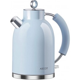 ASCOT Electric Kettle, Stainless Steel Electric Tea Kettle Gifts for M