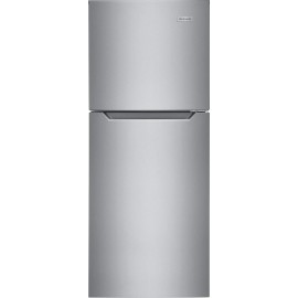 Frigidaire 11.6 Cu. Ft. Compact ADA Top Freezer Refrigerator in Brushe