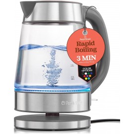 Speed-Boil Water Electric Kettle, 1.7L 1500W, Coffee & Tea Kettle Boro