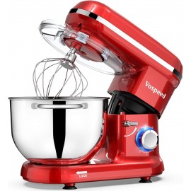 Stand Mixer, Vospeed Food Mixer Dough Blender, 6.2L 1500W Electric Cak