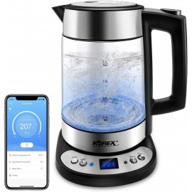 Smart Electric Water Kettle Glass Heater Boiler Suitable for WIFI APP